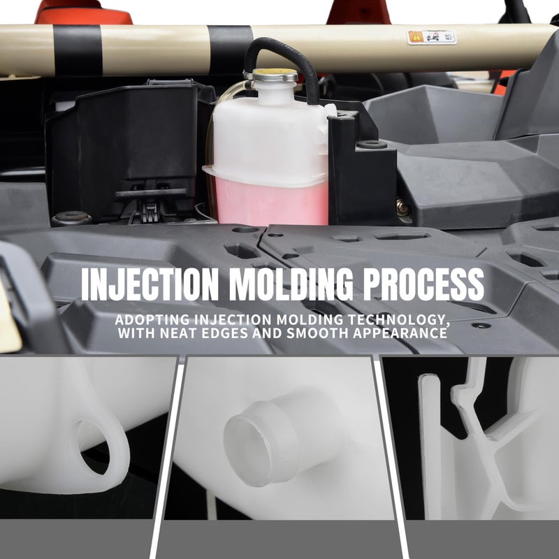 UTVSXPERT Tank-Coolant for X3, Coolant Reservoir Tank Assembly for Can-Am Defender/Maverick Max Turbo X3/Commander/Spyder RS RT/Traxter T MAX Accessories (Replaces OEM #709200998#709200412#709200163) - Image 2